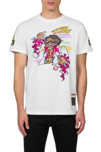 Valentino Rossi T-Shirt Unlimited Collection 2003 World Title,Man,Pink,M von Valentino Rossi