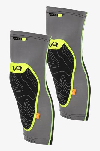 Valentino Rossi VR EQUIPMENT,KNEE GUARD,UNISEX,MEDIUM GREY,L von Valentino Rossi