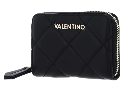 Valentino Damen Wallet/Portemonnaie/Geldbörse Ocarina Schwarz Kunstleder, 99-Ohne Größen:-, Color:schwarz von VALENTINO