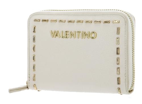 Valentino Ecru Damen-Flaggentasche mit Reißverschluss, Einheitsgröße von Valentino