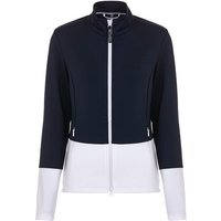 Valiente Colourblock Stretch Jacke navy von Valiente