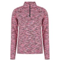 Valiente Multi-Melange 1/2 Zip Thermo Unterzieher mehrfarbig von Valiente