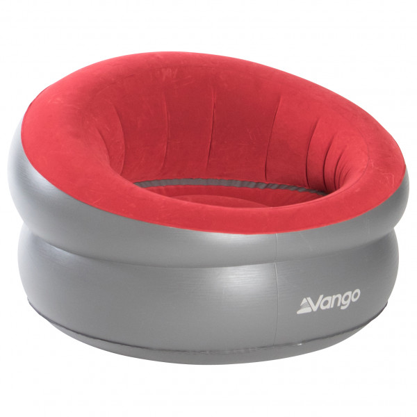 Vango - Inflatable Donut Flocked Chair - Campingstuhl blau/grau;grau;grau/rot von Vango
