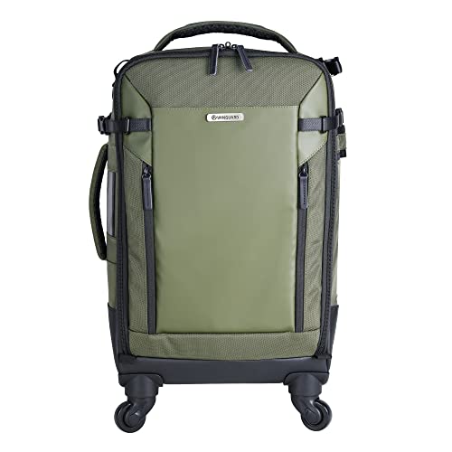 VANGUARD VEO Select 58T Trolley-Tasche/Rucksack für Pro DSLR/spiegellose Kameras, Grün von Vanguard