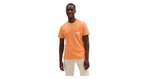 vans classic orange kurzarm t shirt von Vans