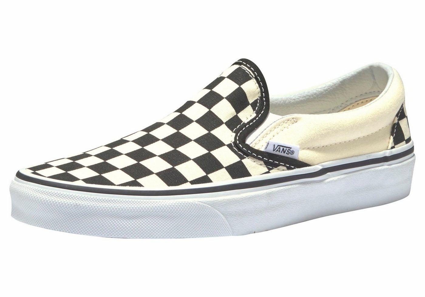 Vans Checkerboard Classic Slip-On Slip-On Sneaker aus textilem Canvas-Material von Vans