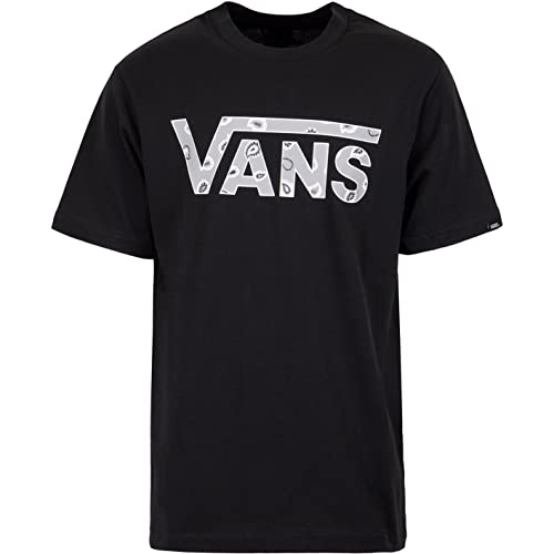 Vans Classic Logo Fill T-Shirt Kinder (176, Black) von Vans