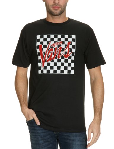Vans Herren T-Shirt Squared, Black, L, VOC4BLK von Vans