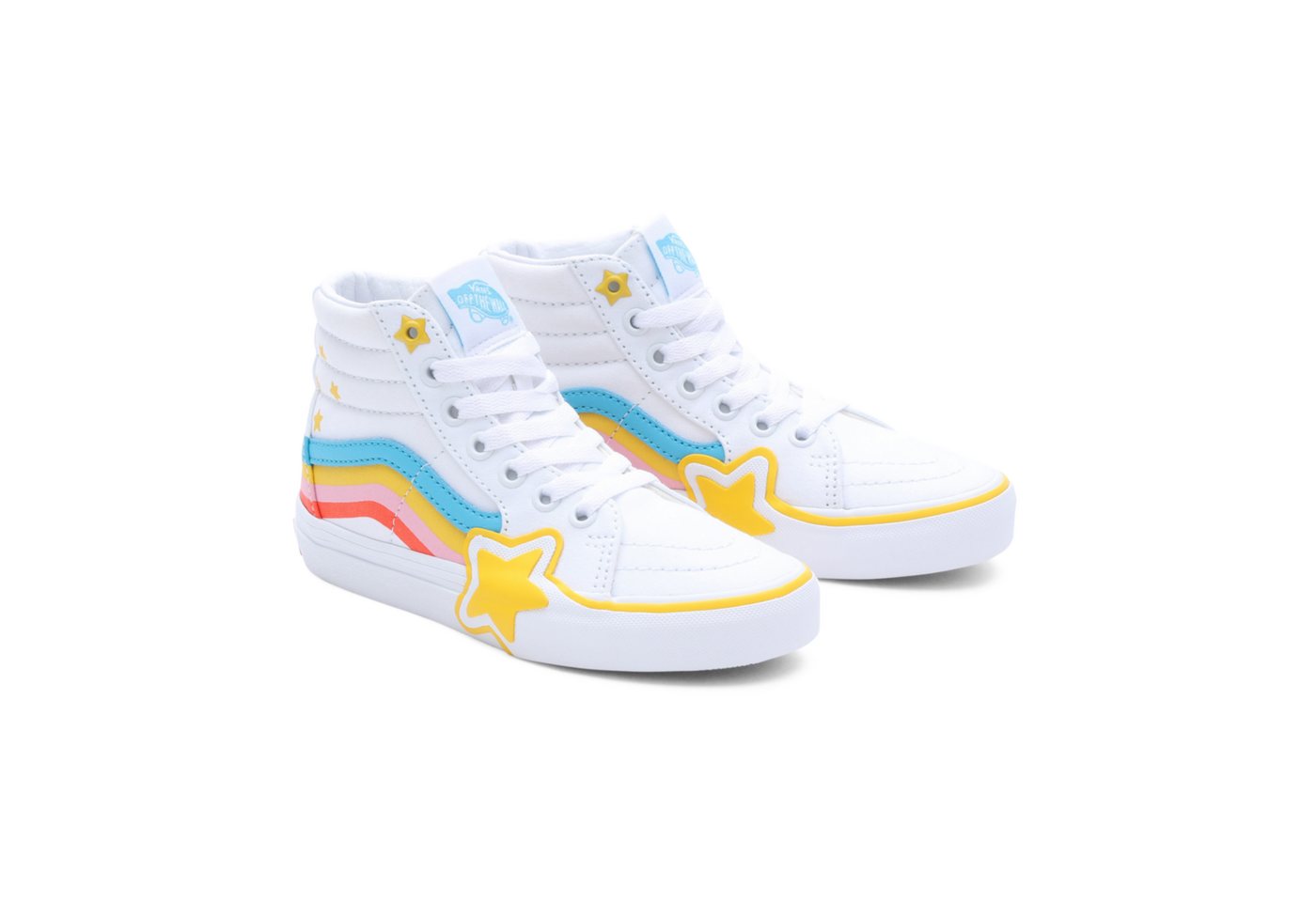 Vans SK8-Hi Rainbow Star Sneaker mit auffälligem Rainbow Star Design von Vans