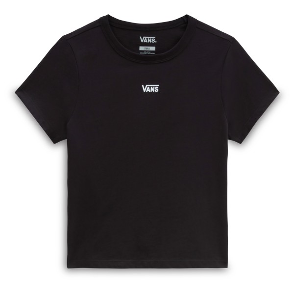 Vans - Women's Basic Mini S/S - T-Shirt Gr L schwarz von Vans