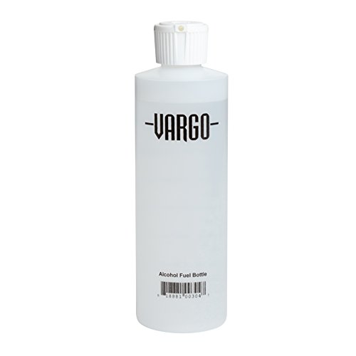 Vargo Alkohol-Kraftstoffflasche, Fassungsvermögen: 237 ml, HDPE-Kunststoff von VARGO