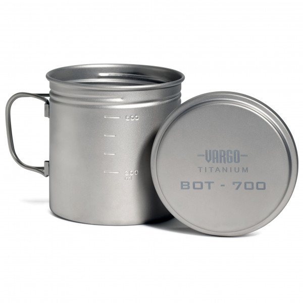 Vargo - Bot Bottle Pot Titan 0,7 - Topf Gr 0,7 l grau von Vargo