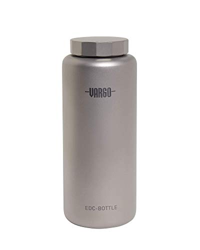 Vargo Unisex – Erwachsene EDC Wasserflasche, Mehrfarben, 1 L von VARGO