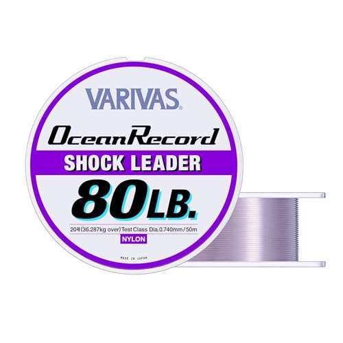 VARIVAS Ocean Record Shock Leader 50 m 36,3 kg (#20) von Varivas