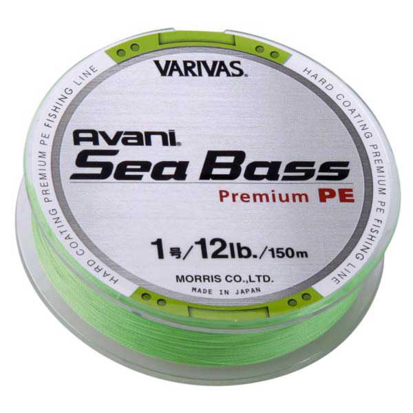 Varivas Seabass Premium 150 M Line Grün 0.170 mm von Varivas