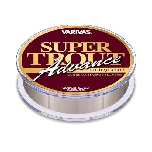 Varivas Super Forellen Advance HI Qualität va-g Super Strong Nylon Line, Größe: 2,3 kg Kettlebell/0.165 mm von Varivas