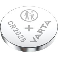 VARTA Lithium-Batterie CR2025 von Varta