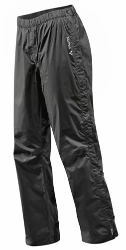 Vaude Damen Women's Fluid Full-Zip Pants S/S Hose, black, 40 von VAUDE