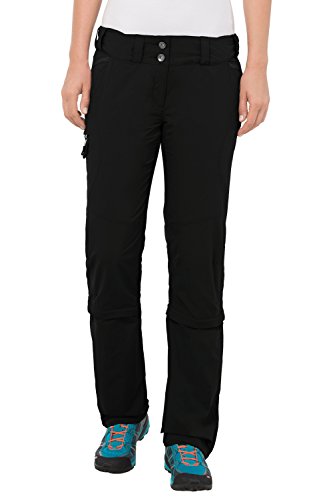 VAUDE Damen Hose Women's Skomer Capri ZO Pants, black, 40, 054050100400 von VAUDE