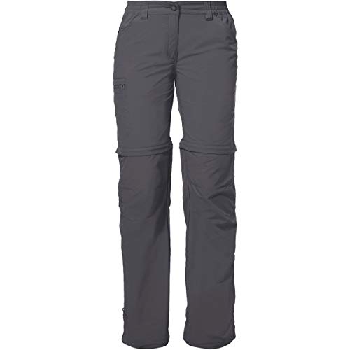 VAUDE Damen Hose Women's Farley ZO Pants IV, iron, 38, 038738440380 von VAUDE