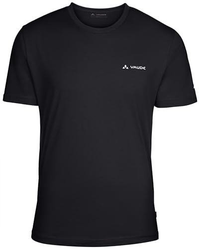 VAUDE Herren T-shirt Men's Brand T-Shirt, Black, L, 050950105400 von VAUDE