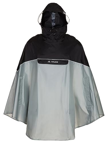 VAUDE Unisex Covero pončo Ii Poncho, lightgrey, Einheitsgröße EU von VAUDE