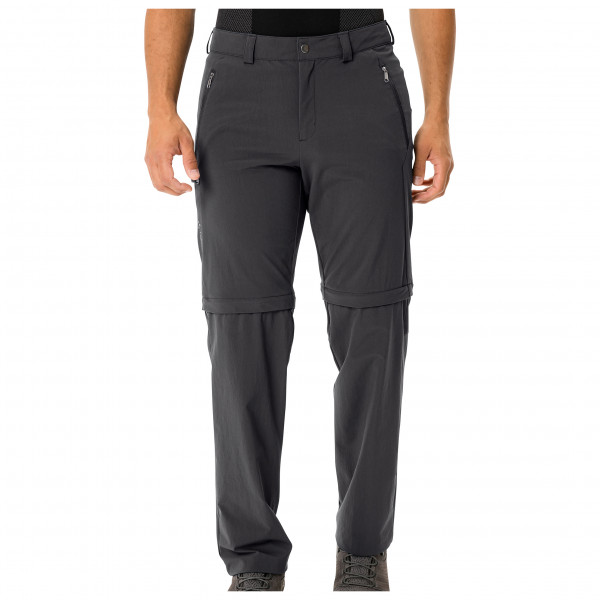 Vaude - Farley Stretch Zip Off Pants II - Zip-Off-Hose Gr 62 - Short grau von Vaude