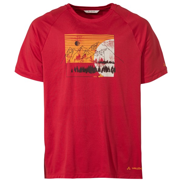 Vaude - Gleann T-Shirt II - T-Shirt Gr L rot von Vaude