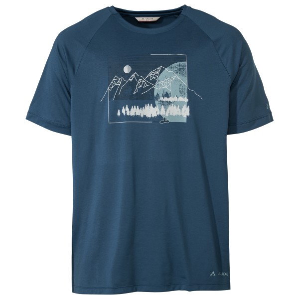 Vaude - Gleann T-Shirt II - T-Shirt Gr M blau von Vaude