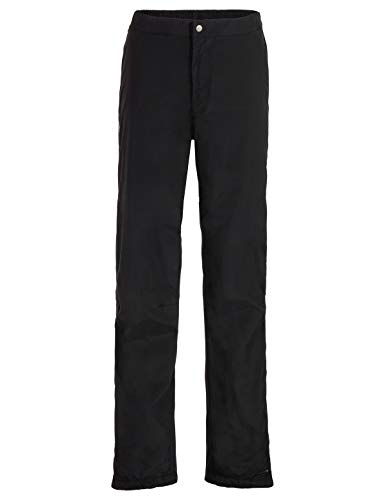 VAUDE Herren Yaras Rain Pants III Regenhose zum Radfahren, black, 48, 415240105200 von VAUDE