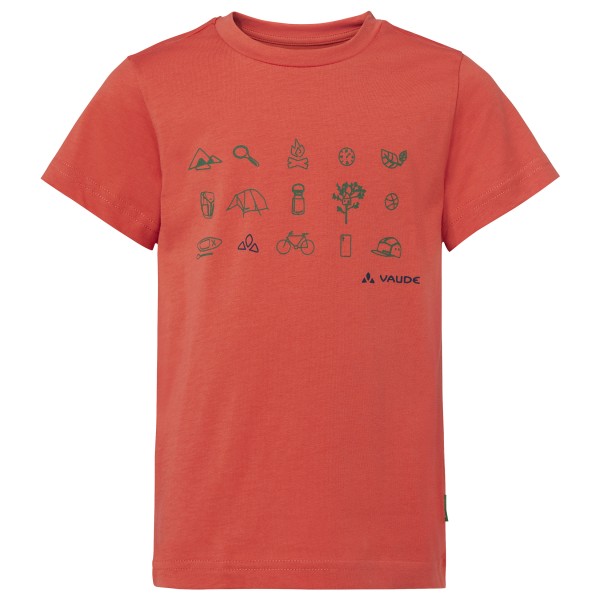 Vaude - Kid's Lezza - T-Shirt Gr 104 rot von Vaude