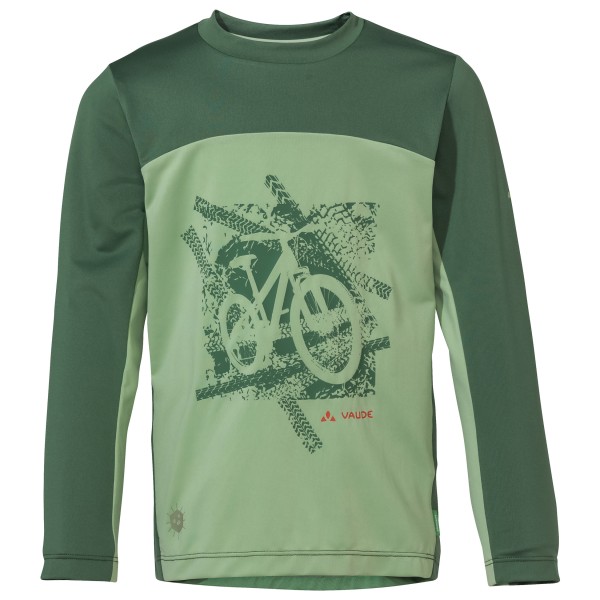 Vaude - Kid's Solaro L/S T-Shirt II - Funktionsshirt Gr 110/116 grün/oliv von Vaude
