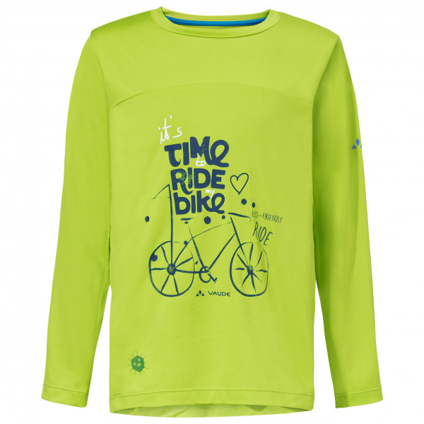 Vaude - Kid's Solaro L/S T-Shirt II - Funktionsshirt Gr 110/116 grün von Vaude