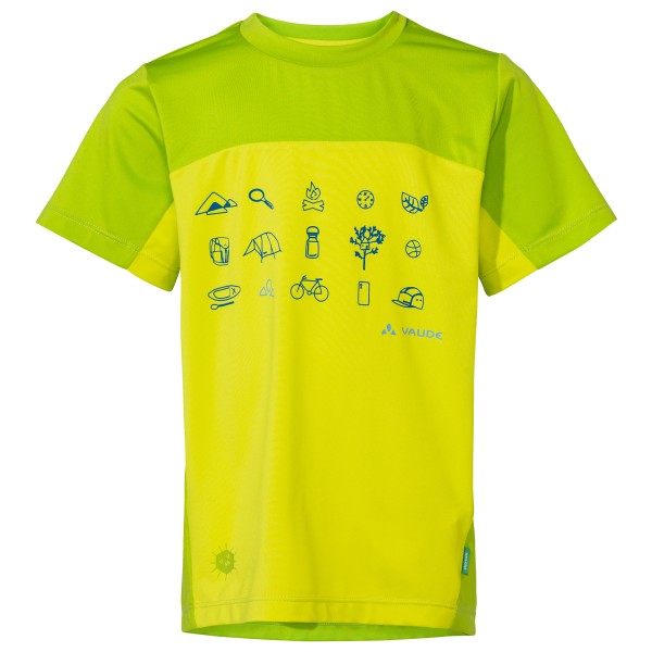 Vaude - Kid's Solaro T-Shirt II - Funktionsshirt Gr 104 gelb von Vaude