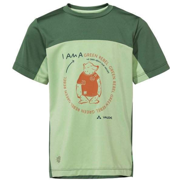 Vaude - Kid's Solaro T-Shirt II - Funktionsshirt Gr 104 grün von Vaude