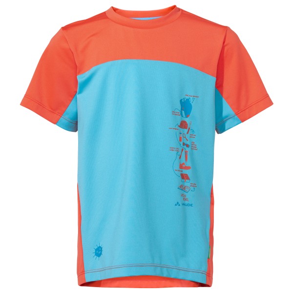 Vaude - Kid's Solaro T-Shirt II - Funktionsshirt Gr 98 blau von Vaude