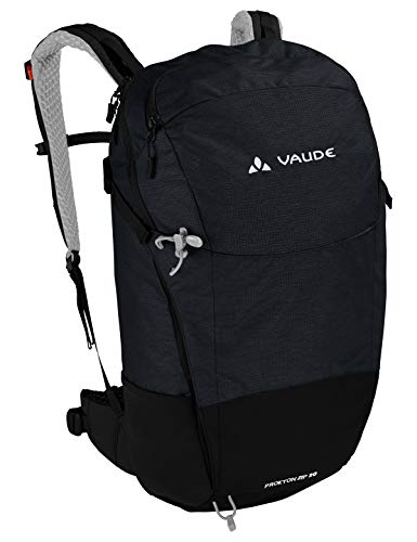 VAUDE Rucksaecke20-29l Prokyon Zip 20, Kompakter Wander- und Outdoorrucksack, black, one Size, 141360100 von VAUDE