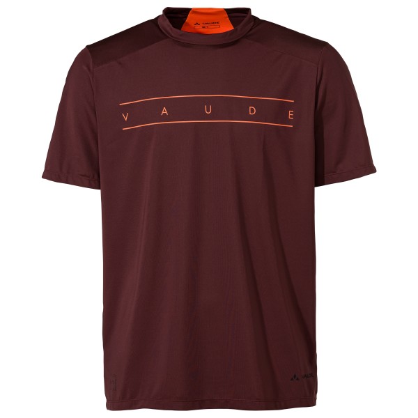 Vaude - Qimsa Logo Shirt - Radtrikot Gr L rot von Vaude