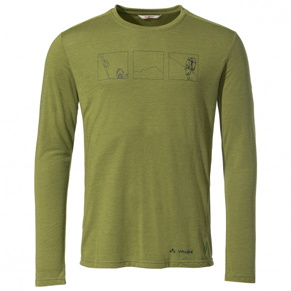 Vaude - Rosemoor L/S T-Shirt III - Longsleeve Gr 3XL;L;M;S;XL;XXL grau von Vaude