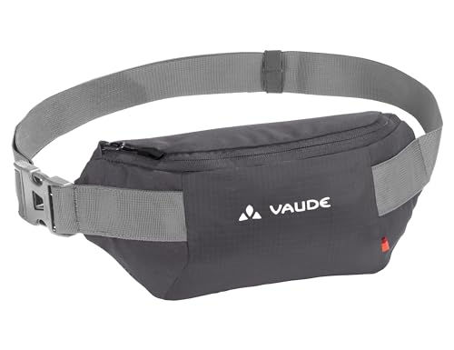 VAUDE Hüfttasche Tecomove II in Grau, 2 Liter Unisex Bauchtasche für Damen & Herren, ideal für den Alltag oder Reisen, mit diebstahlsicherem Reißverschlussfach von VAUDE