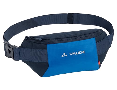 VAUDE Hüfttasche Tecomove II in Blau, 2 Liter Unisex Bauchtasche für Damen & Herren, ideal für den Alltag oder Reisen, mit diebstahlsicherem Reißverschlussfach von VAUDE