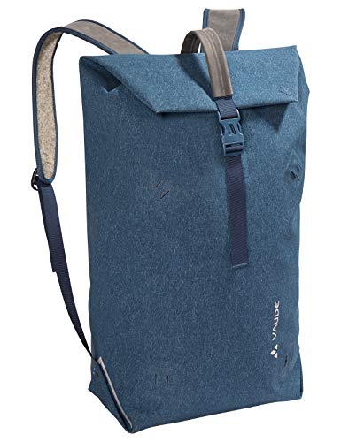 VAUDE Taschen Wolfegg, Nachhaltig innovativer Rucksack für den modernen Alltag, 24l, Huckepack-Funktion mit Egg, baltic sea, one Size, 141443340 von VAUDE