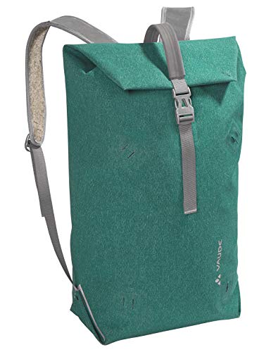 VAUDE Taschen Wolfegg, Nachhaltig innovativer Rucksack für den modernen Alltag, 24l, Huckepack-Funktion mit Egg, nickel green, one Size, 141449840 von VAUDE