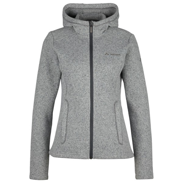 Vaude - Women's Aland Hooded Jacket - Fleecejacke Gr 38 grau von Vaude