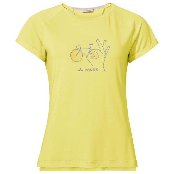 Vaude - Women's Cyclist 2 - T-Shirt Gr 42 gelb von Vaude