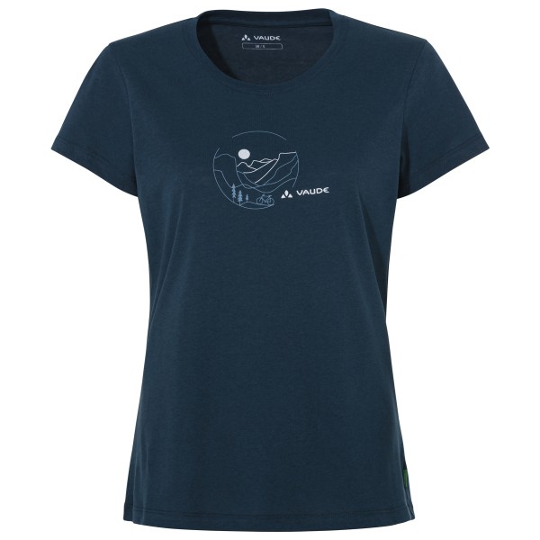 Vaude - Women's Cyclist V - T-Shirt Gr 40 blau von Vaude