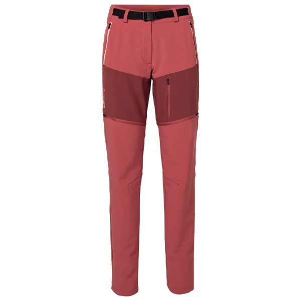 Vaude - Women's Elope Zip-Off Pants - Zip-Off-Hose Gr 44 - Regular brick von Vaude
