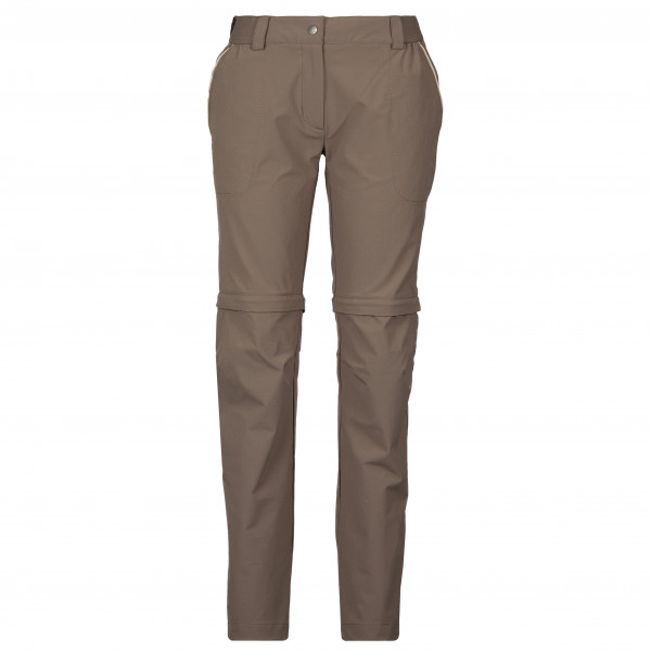 Vaude - Women's Farley Stretch Zip Off Pants II - Trekkinghose Gr 36 - Long braun von Vaude