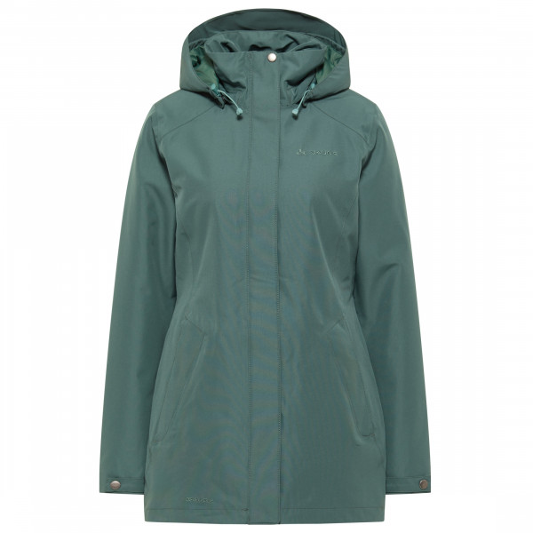 Vaude - Women's Jalama Coat - Mantel Gr 34 oliv/türkis von Vaude