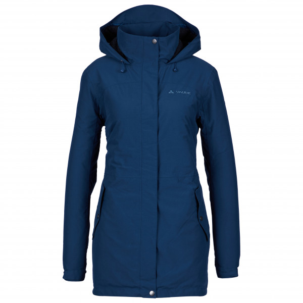 Vaude - Women's Pellice Wool - Parka Gr 38 blau von Vaude